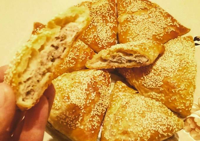 Самса узбекская с мясом