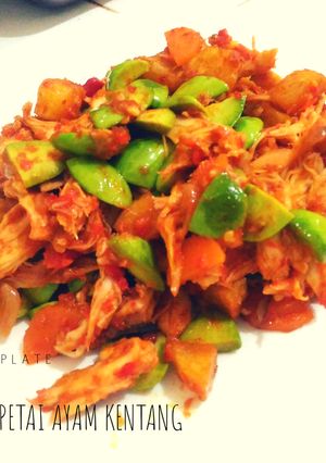 Foto resep Sambal Petai Ayam Kentang