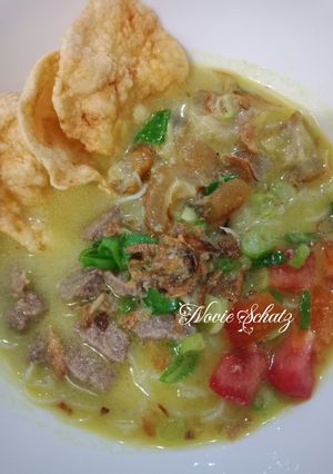 Foto resep Soto kuning bogor