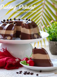 Foto resep Pudding Polkadot Chocolate Moccachino