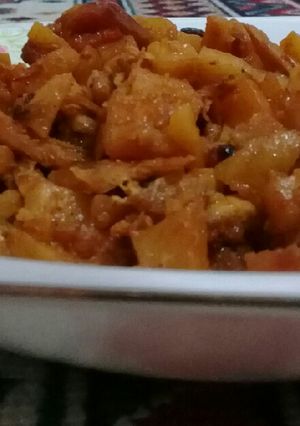 عکسی از دستور خوراک مرغ