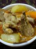 বাঙালি স্টাইল সবজি -মুরগির স্ট‍্যু      (Bangali style Sobji-murgir stew recipe in bengali)