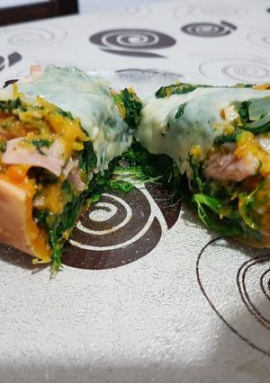 Una foto de Zapallo relleno