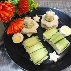 Egg chicken spread sandwich 😋 A picture of Egg chicken spread sandwich 😋.