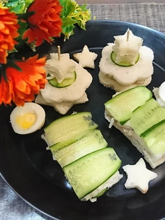 Recipe Egg chicken spread sandwich 😋 which Delicious