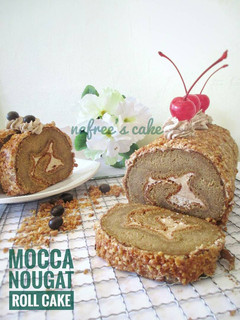 Foto resep Mocca nougat roll cake