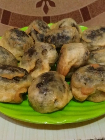 Langkah Gampang Membuat Resep Bakwan dong telo (Rolade daun singkong) yang Enak Banget Anti Ribet, Bikin Ngiler