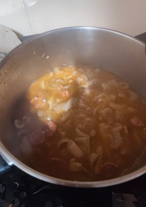 Una foto de Callos con chorizo a mi manera