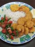 Camarones apanados