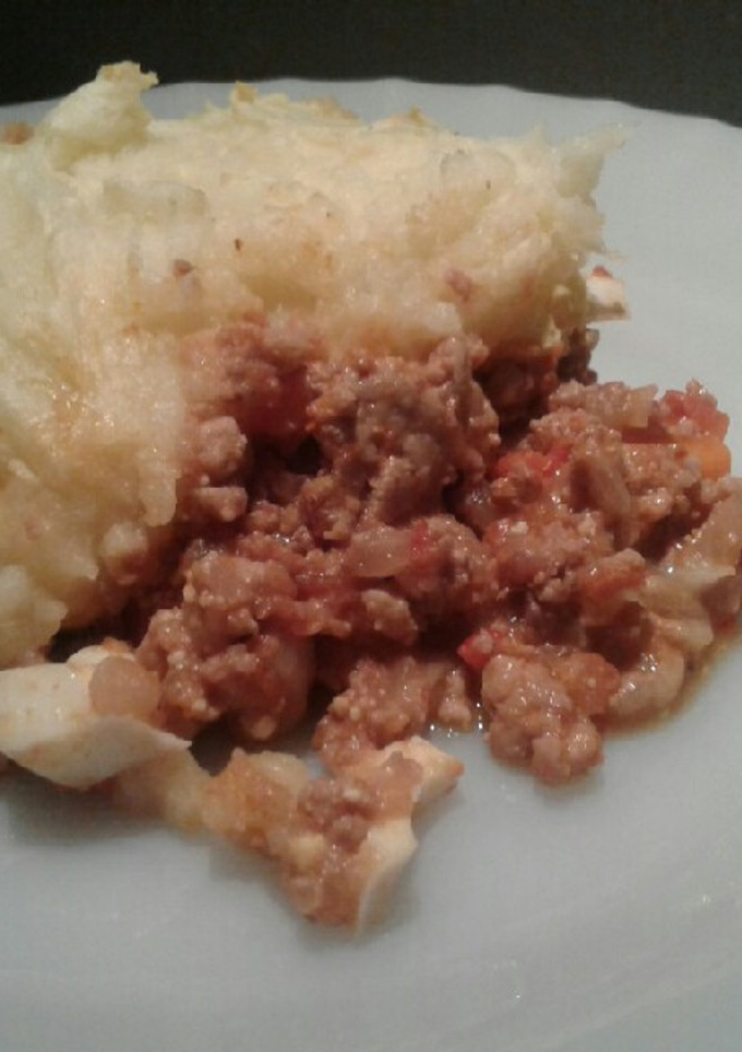 Una foto de Pastel de papas con opción vegetariana