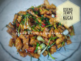Oseng tempe bawang kucai