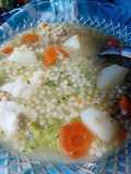 Sopa con varias verduritas!!!