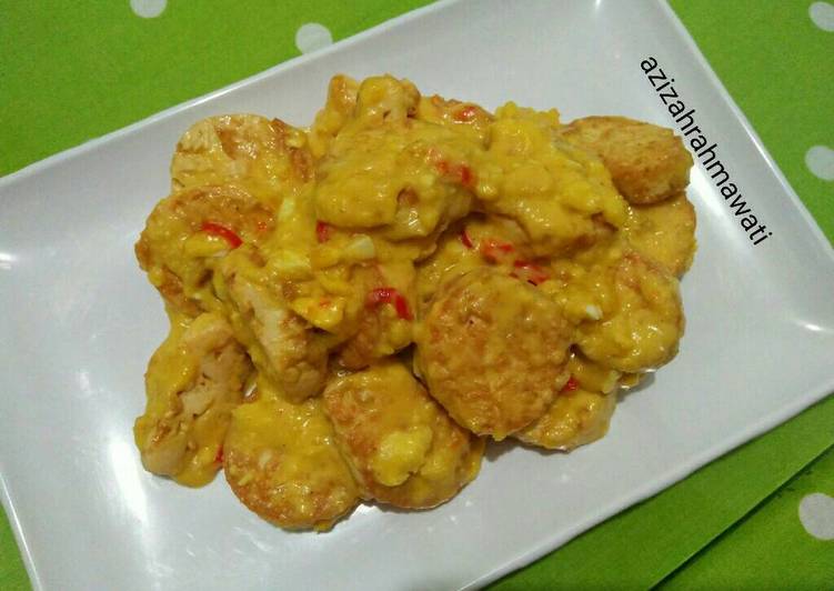 Langkah Mudah untuk Membuat Tofu Saus Telur Asin Anti Gagal