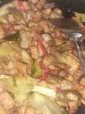 Oseng-oseng terong menjes kapuk