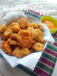 Foto resep Chicken Popcorn Wijen