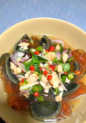 รูปของ ยำไข่เยี่ยวม้า