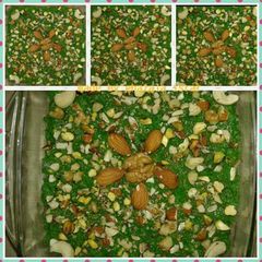 A picture of Loki ka halwa.