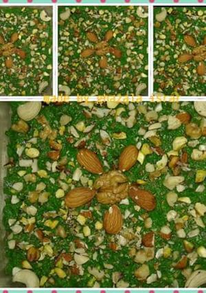 A picture of Loki ka halwa.