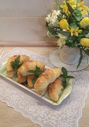 Házi sajtos kiflik🥐🥐🥐 recept fotója
