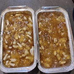 A picture of Water Chestnut Cake.