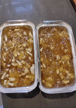 A picture of Water Chestnut Cake.