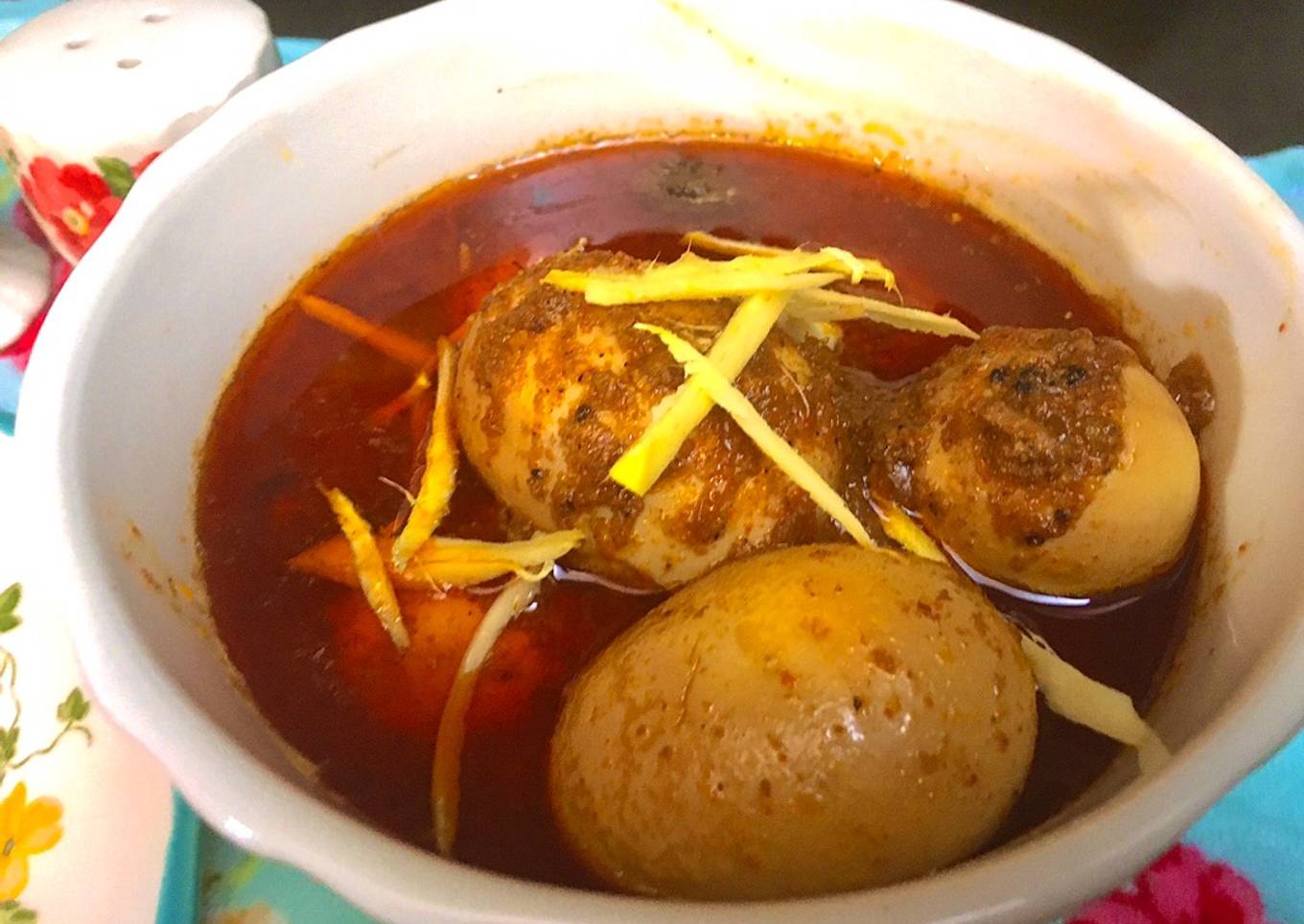 3 spice Egg Qorma