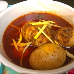 3 spice Egg Qorma A picture of 3 spice Egg Qorma.