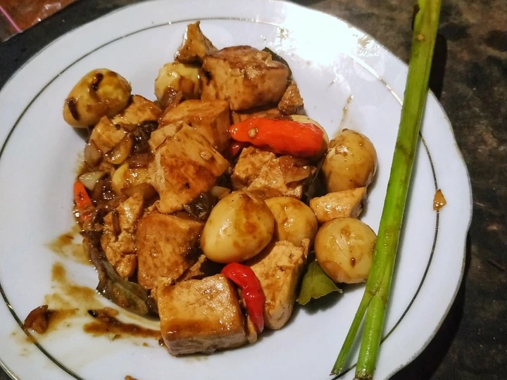 Cara Gampang Menyiapkan Resep Tahu telur puyuh bumbu petis yang  Bikin Ketagihan Anti Ribet, Sempurna