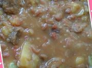 A picture of raw kidney beans