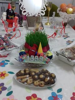 عکسی از دستور سفره هفت سین
