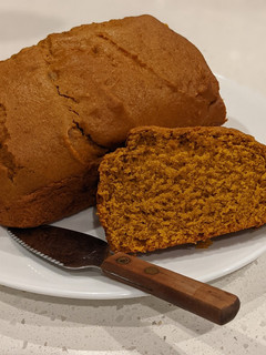 Una foto de Pan de calabaza
