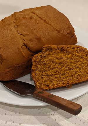 Una foto de Pan de calabaza