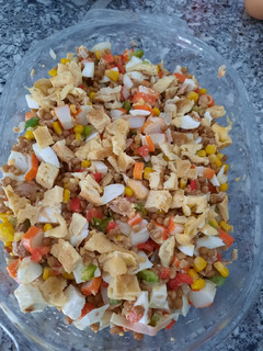 Una foto de Ensalada de lentejas