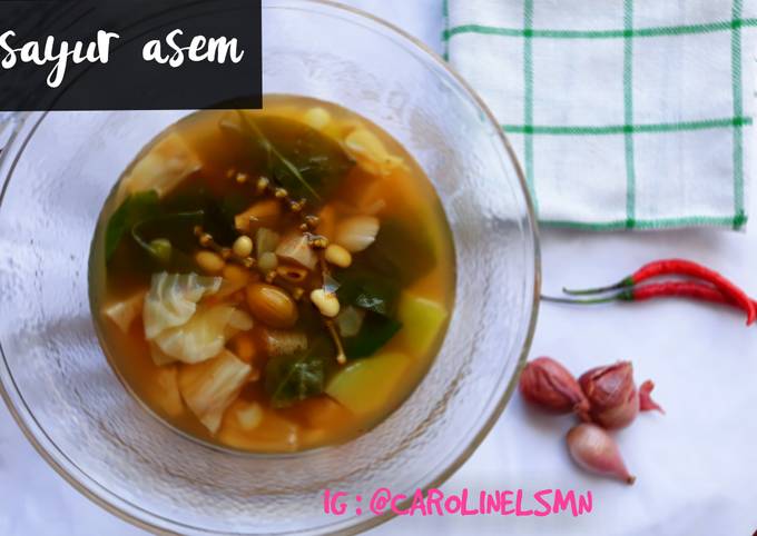 Resep sayur asem rumahan