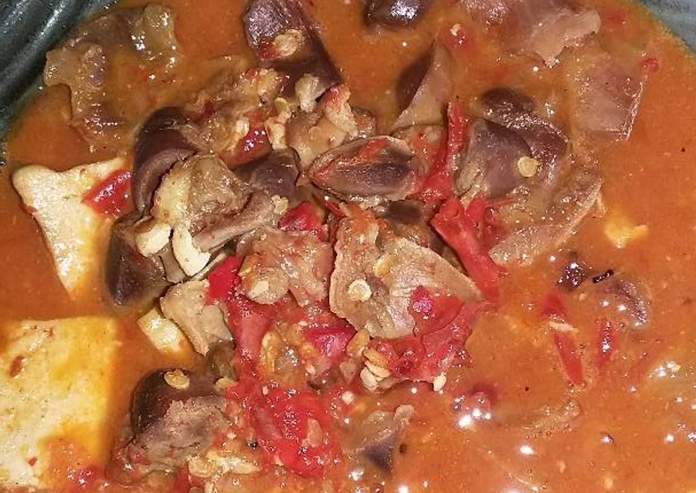 Balado rempela ayam