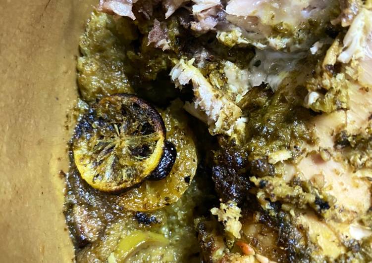 دجاج بالليمون والزيتون والكزبرة على الطريقة المغربية من بن قاسم
