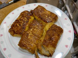 蜜汁烏魚子麻糬豆皮捲