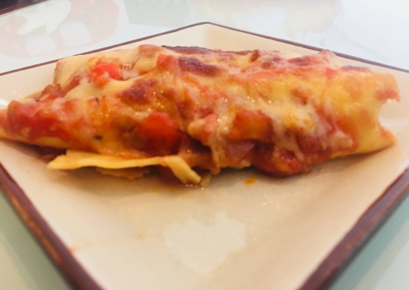 Spinach-Cheese Stuffed Lasagna Rolls