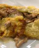 Gratinado de Pollo con papas