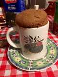 Pastel de chocolate en taza, en solo 3 min
