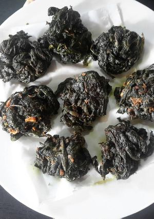 Foto resep Perkedel daun singkong