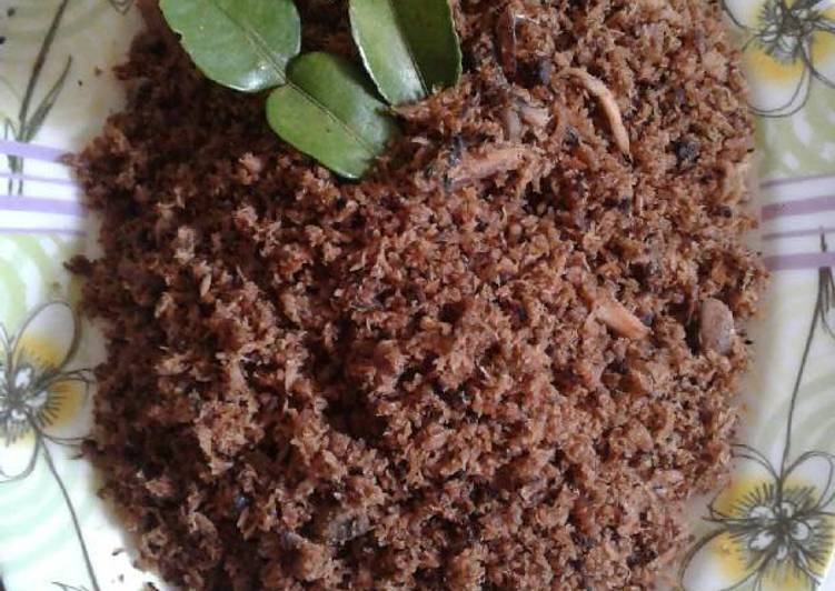 Bahan-bahan ABON IKAN "ArWon" yang enak dan Mudah Dibuat