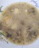 Грибний суп з качкою