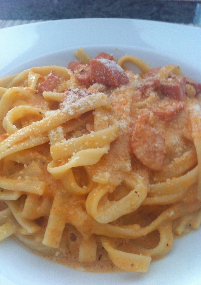 Una foto de Pasta al chipotle