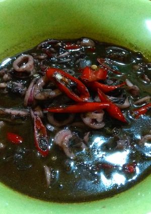 Foto resep Cumi Bumbu Hitam