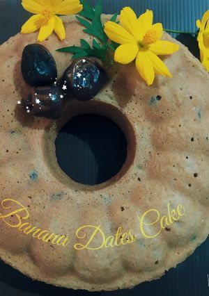 Foto resep Banana Dates Cake