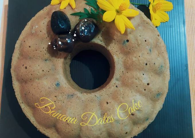 Banana Dates Cake