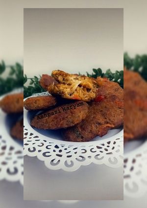 عکسی از دستور کتلت پنیری