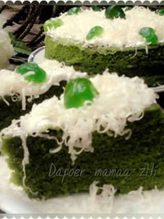 Foto resep Steamed matcha cake
