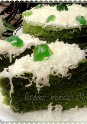 Foto resep Steamed matcha cake